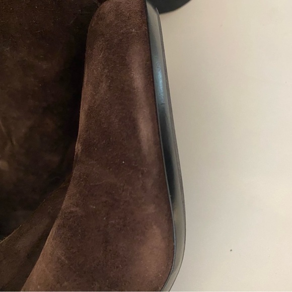 KHAITE Admiral suede knee-high boots sz 40 NEW - Picture 12 of 15